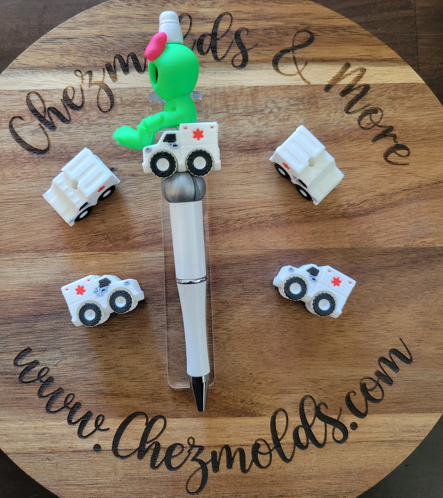 CE 3d printed focal Bead-Ambulance