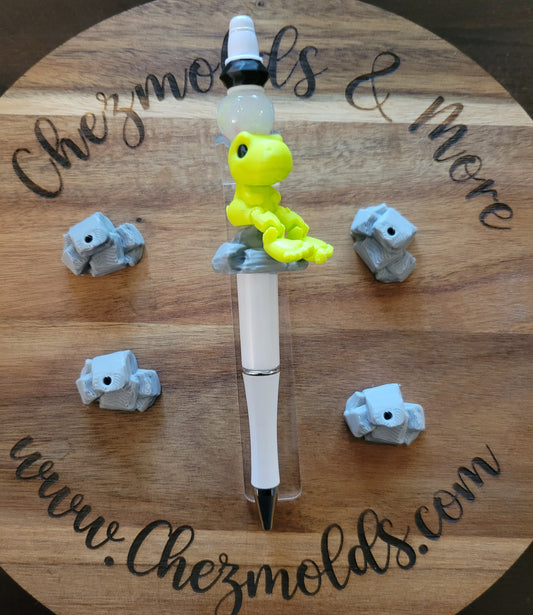 CE 3d printed focal Bead-rock seat