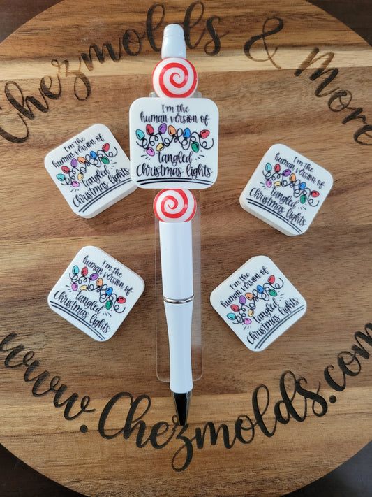 CE 3d printed focal Bead- Human lights