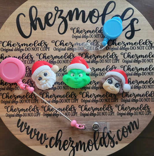 3d printed 3D flatback-christmas