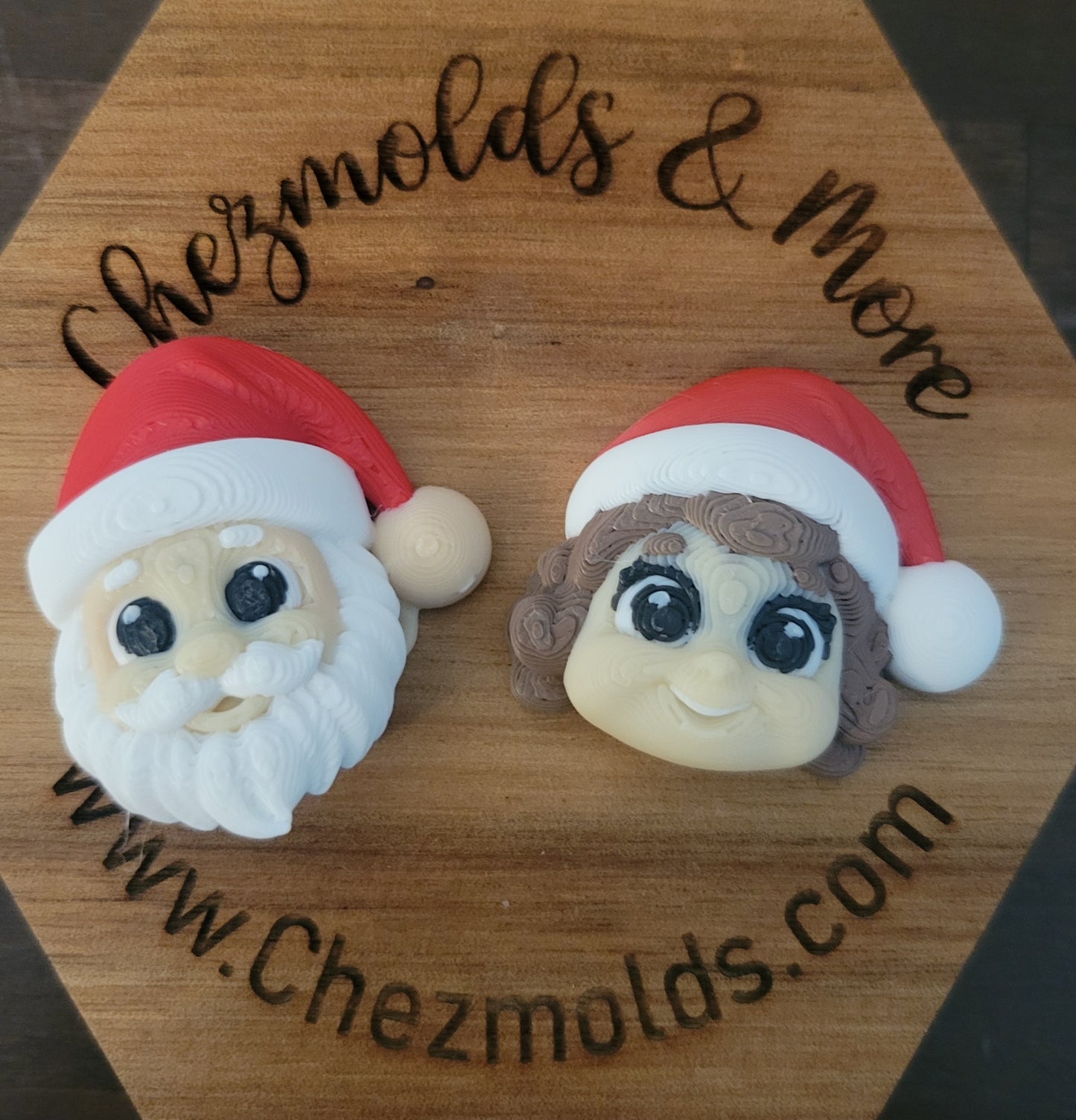 3d printed 3D flatback-christmas