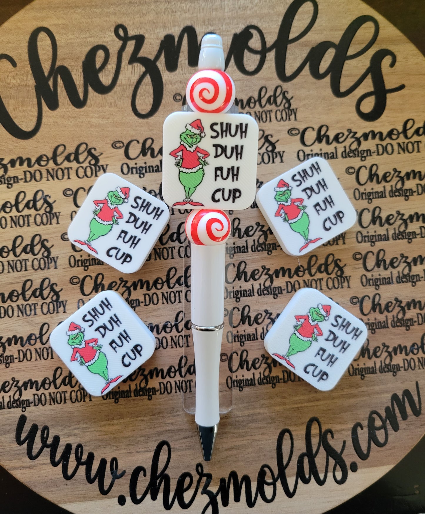 CE 3d printed focal Bead-Shuh duh fuc cup