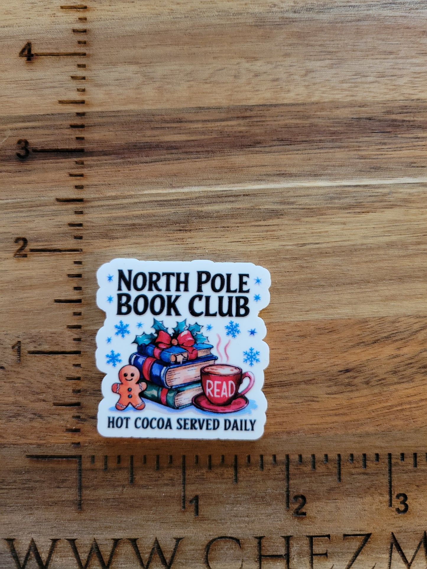 uv printed acrylic flatback-NP Bookclub