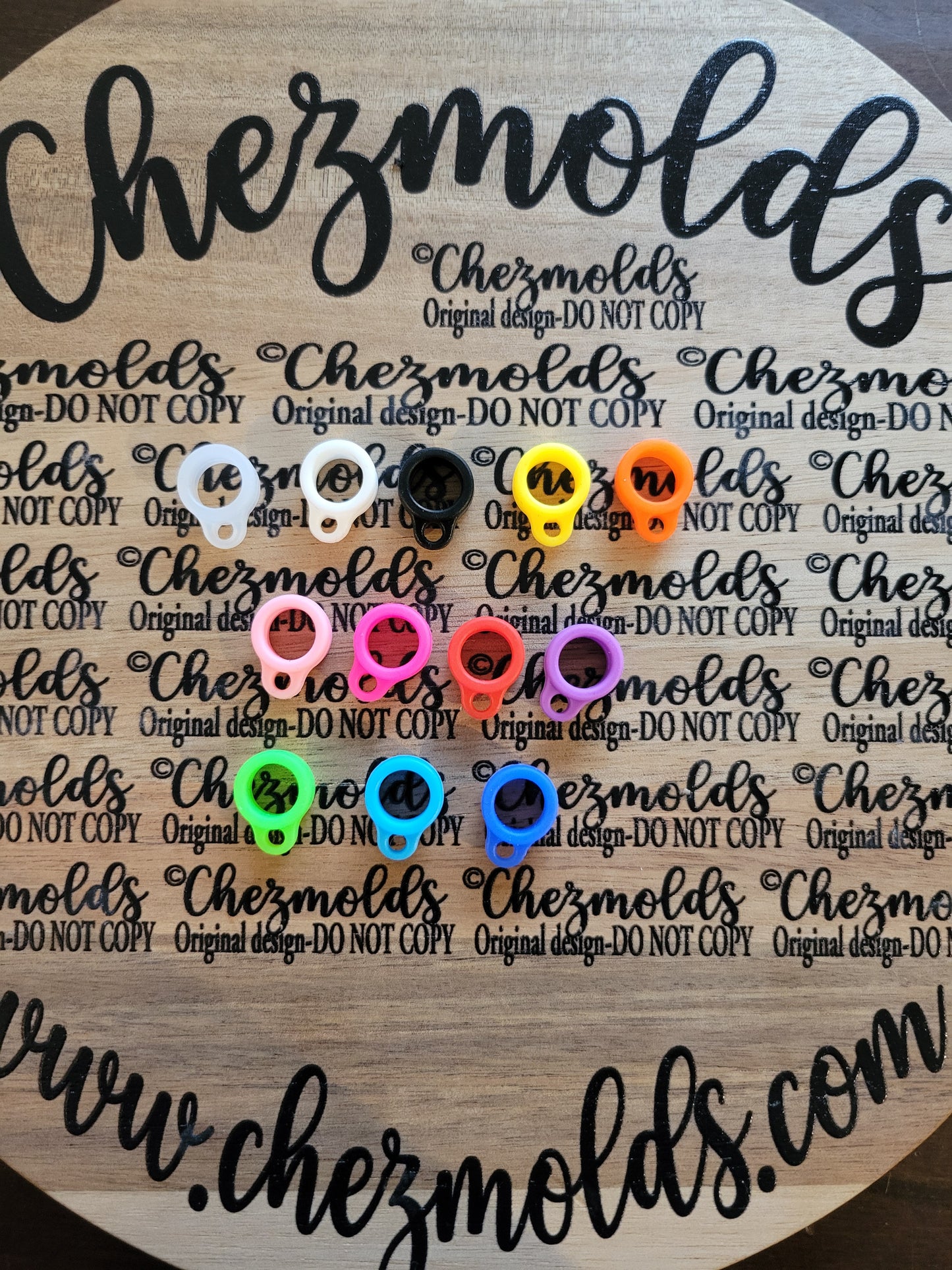 Mini Beadable silicone band for pens