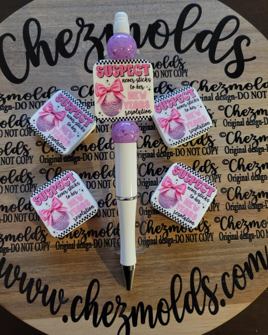 CE 3d printed focal Bead-suspect-never sticks to her NY resolutions