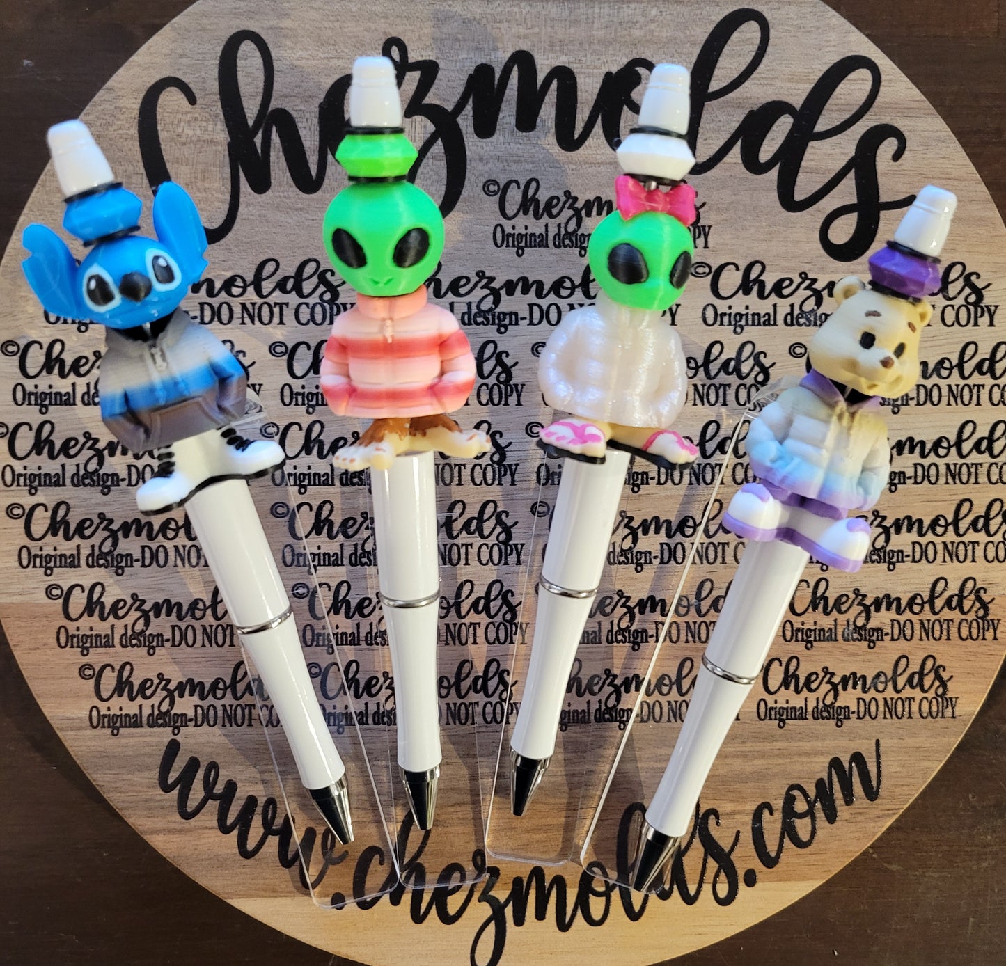 CE 3d printed focal Bead- BUILD A BUDDY-sold individually