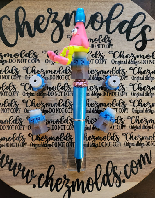 CE 3d printed focal Bead-squid house