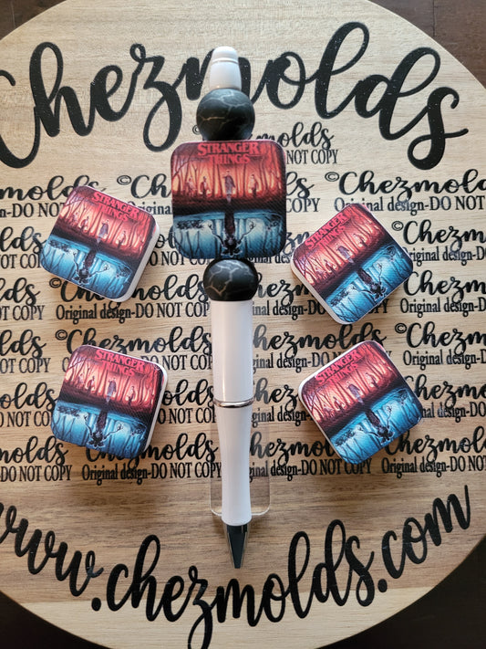 CE 3d printed focal bead-ST- lake