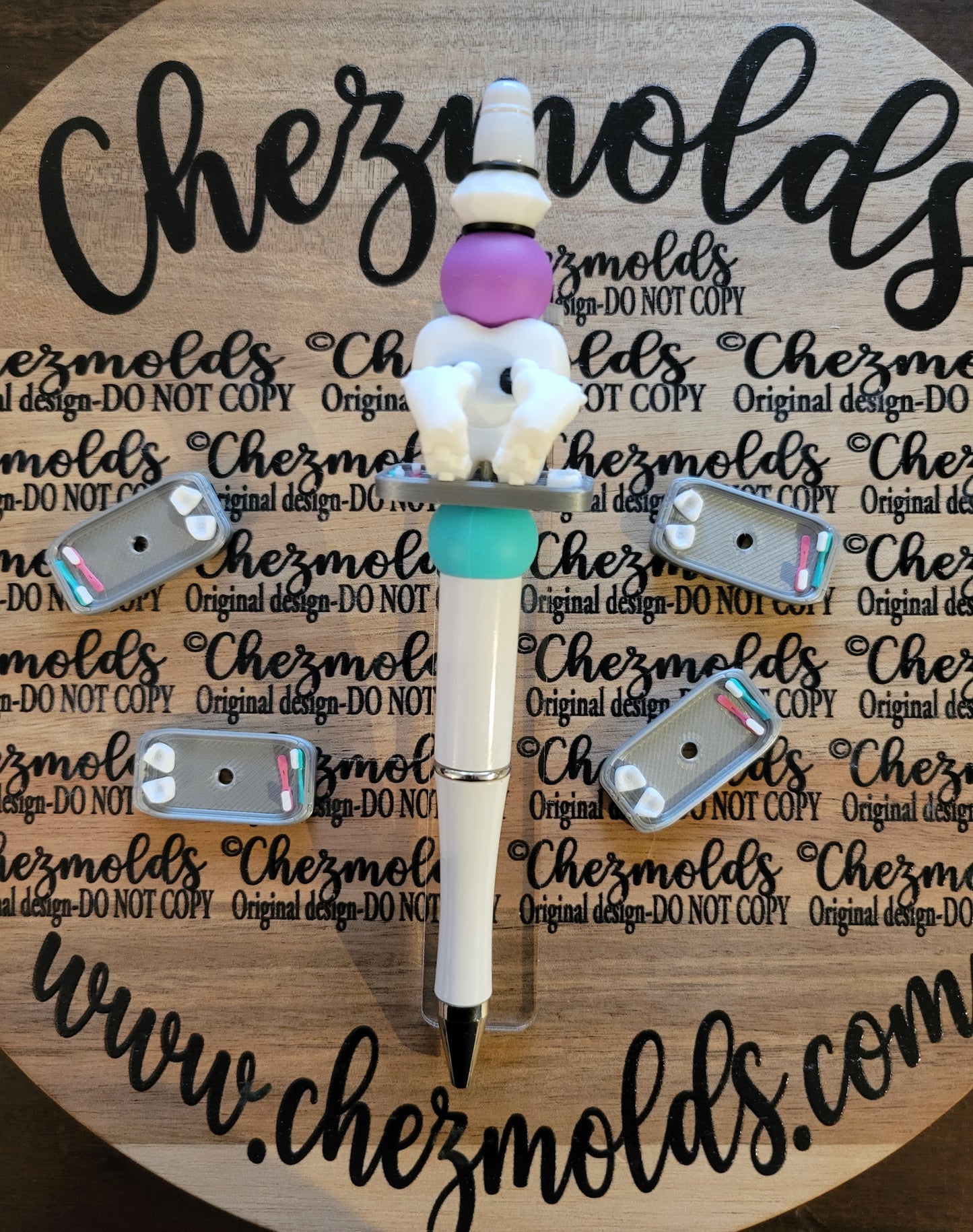 CE 3d printed focal Bead-Dental tray