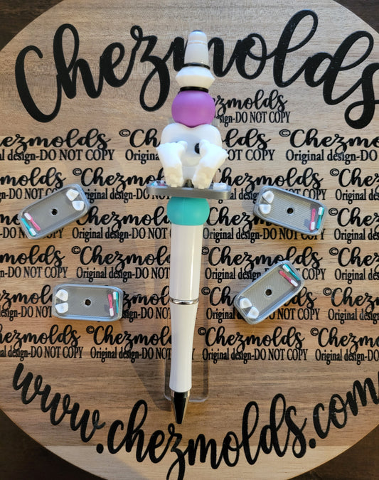 CE 3d printed focal Bead-Dental tray