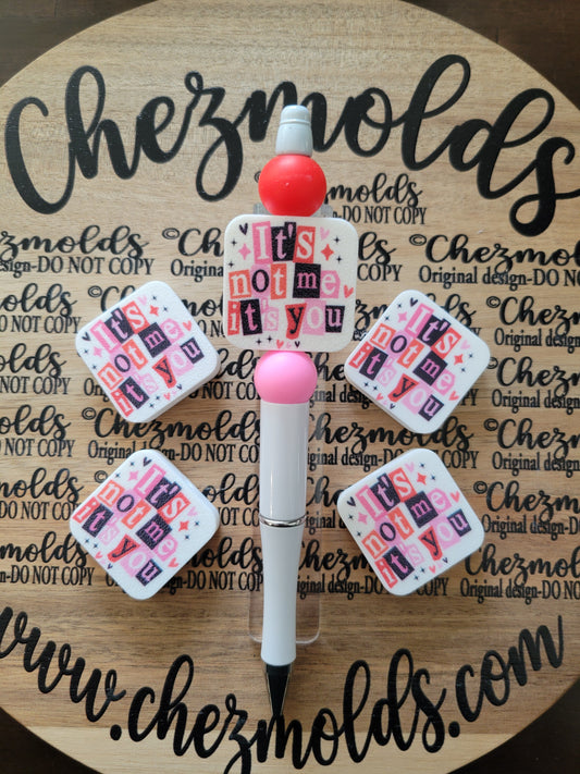 CE 3d printed focal Bead-Its not me its you