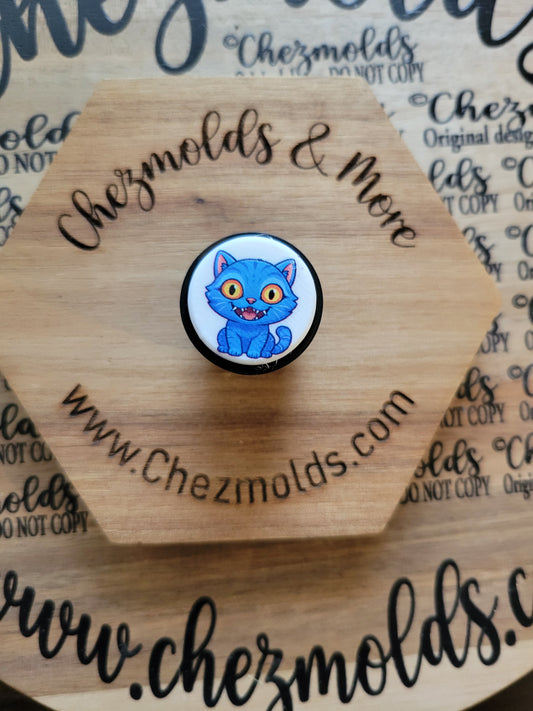 CE 3d printed Clicky button-  focal Bead-derp