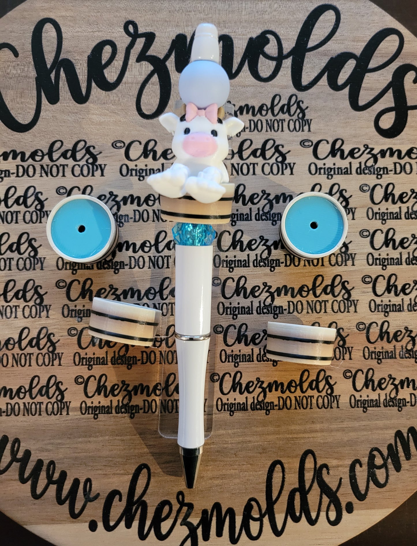CE 3d printed focal Bead- jacuzzi tub