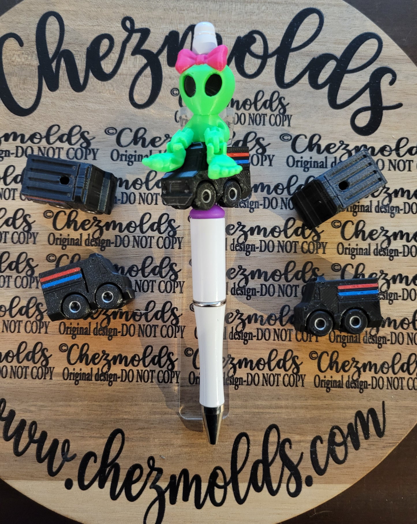 CE 3d printed focal Bead- swat truck