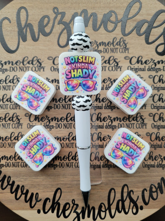 CE 3d printed focal Bead-not slim/shady- CG exclusive design