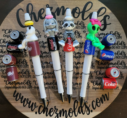 CE 3d printed focal Bead-soda cans