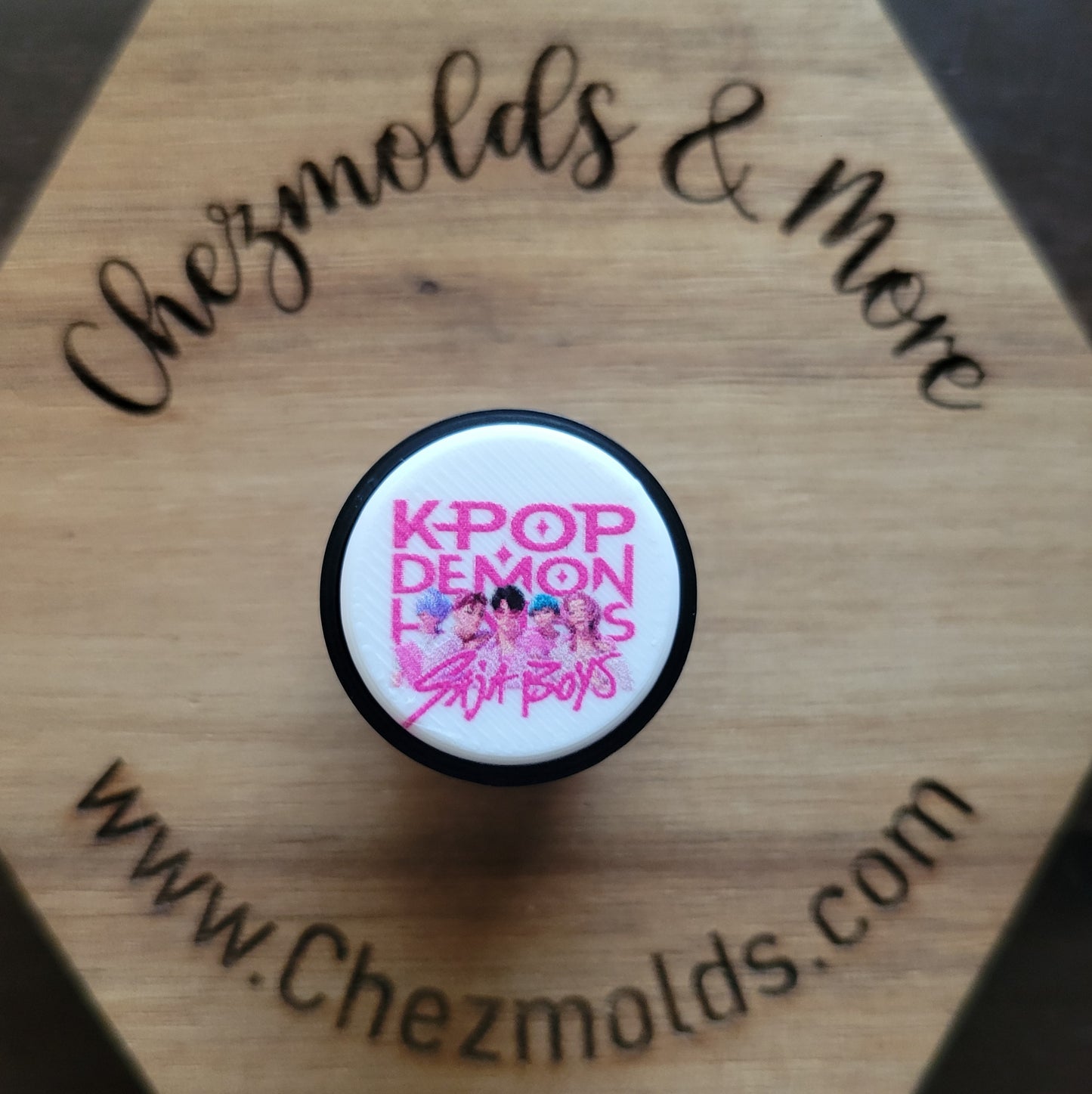 CE 3d printed Clicky button-  focal Bead-saja