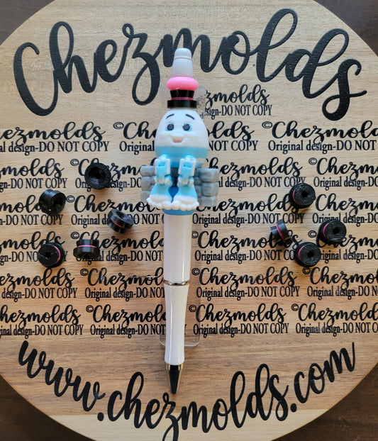 CE 3d printed focal Bead-mini top hat
