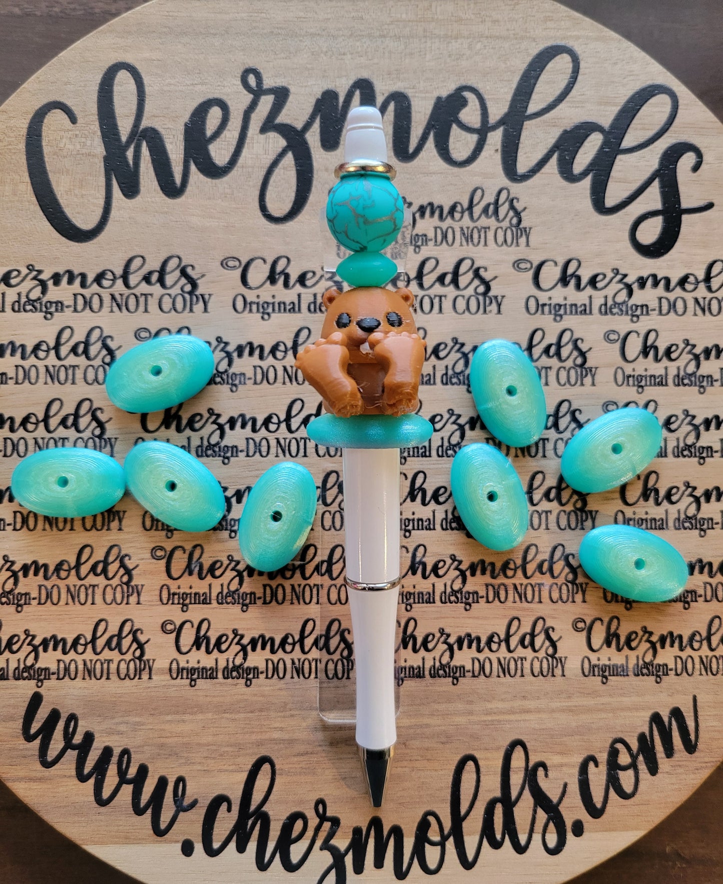 CE 3d printed focal Bead-soap bar