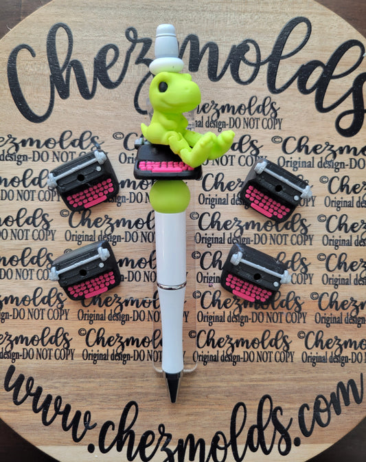 CE 3d printed focal Bead-typewriter