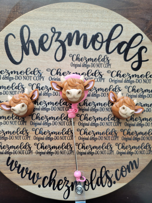 3d printed 3D flatback-highland