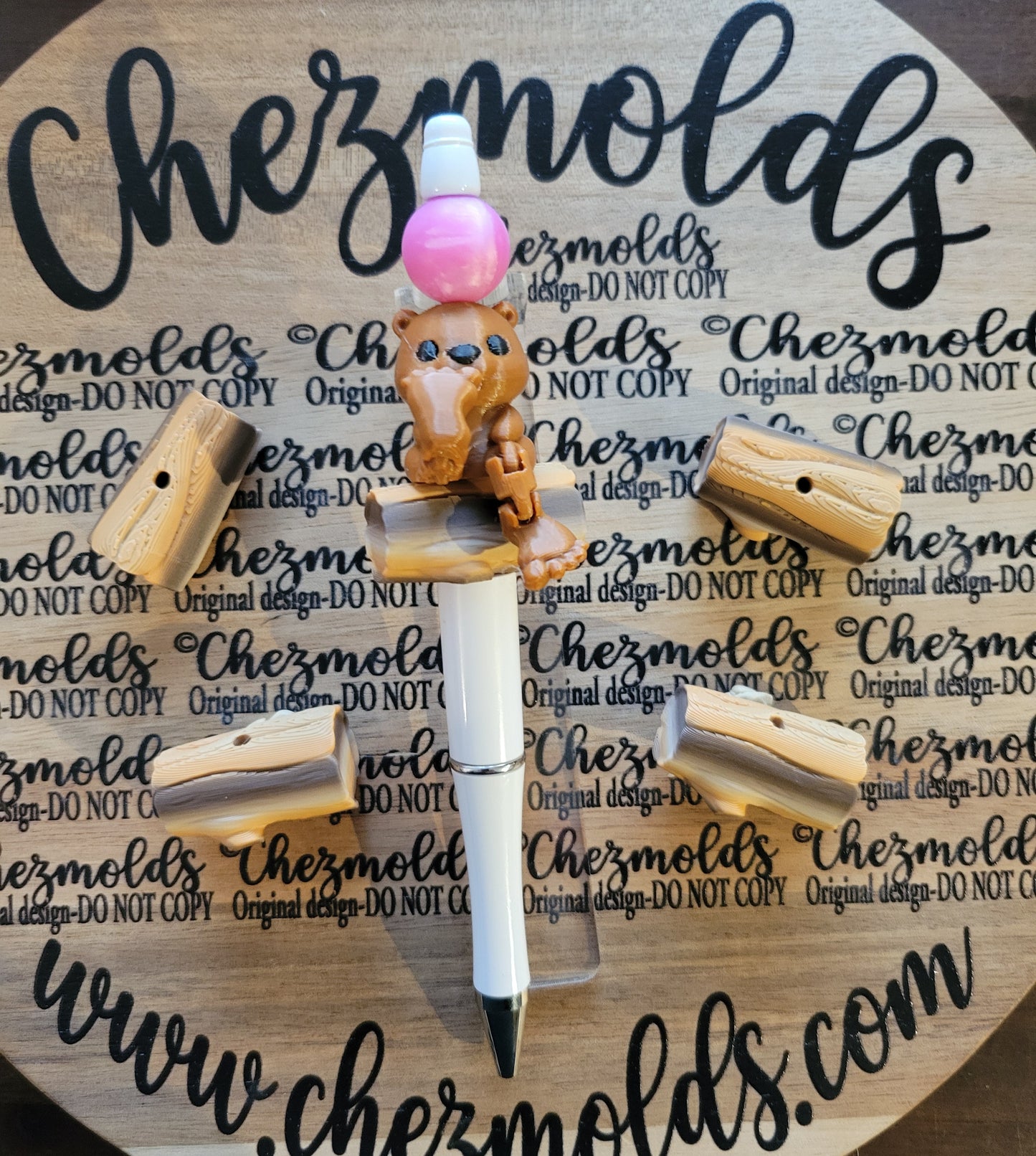 CE 3d printed focal Bead-log seat