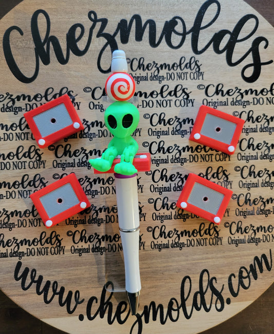 CE 3d printed focal Bead-etch sketch