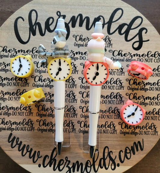 CE 3d printed focal Bead-clock