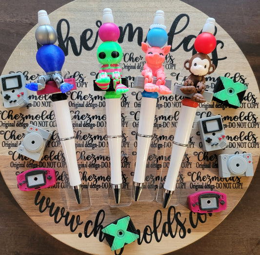 CE 3d printed focal Bead-game consoles