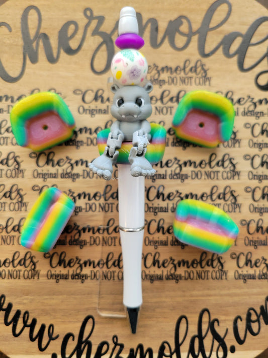 CE 3d printed focal Bead-3d summer couch