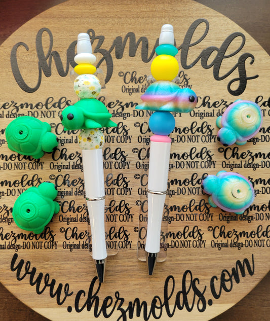 CE 3d printed focal Bead-3d turtle spinner