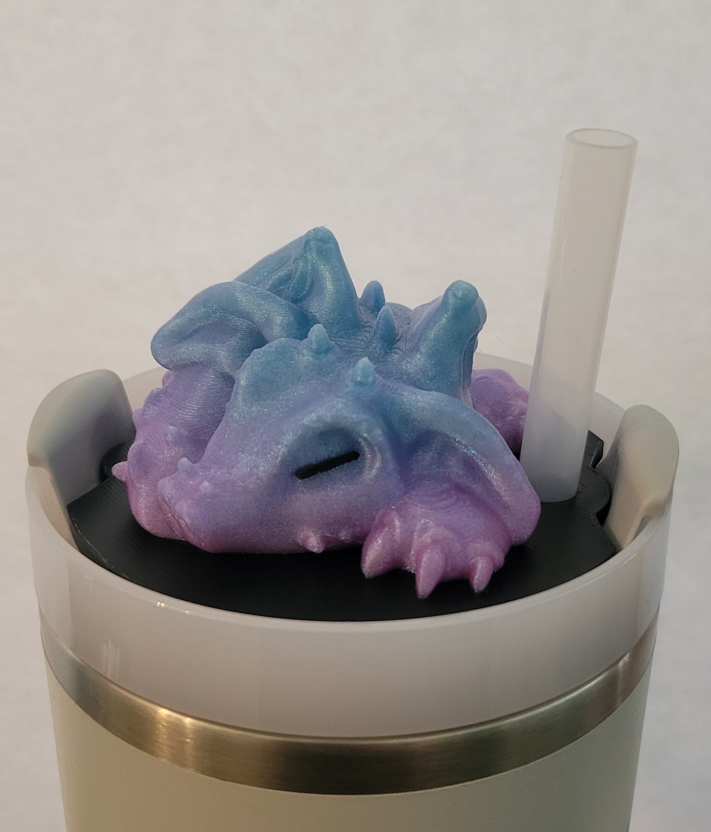 CE 3d printed 40oz topper plate-3d dragon