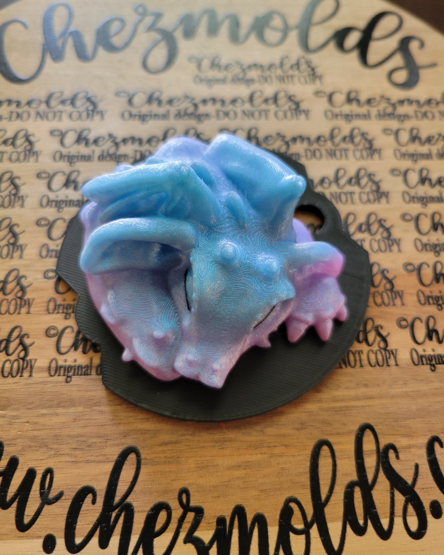 CE 3d printed 40oz topper plate-3d dragon