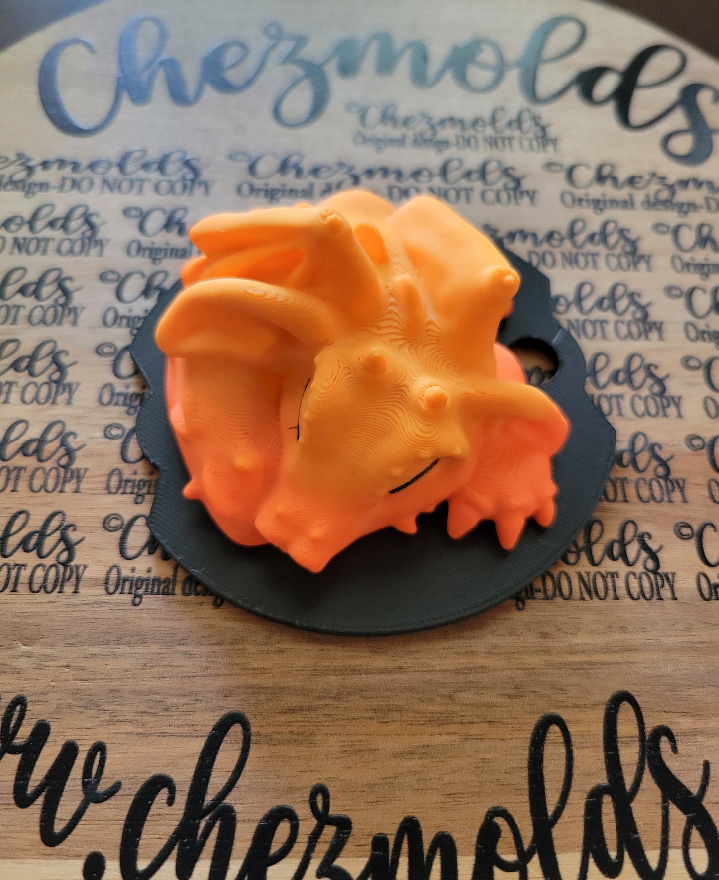 CE 3d printed 40oz topper plate-3d dragon