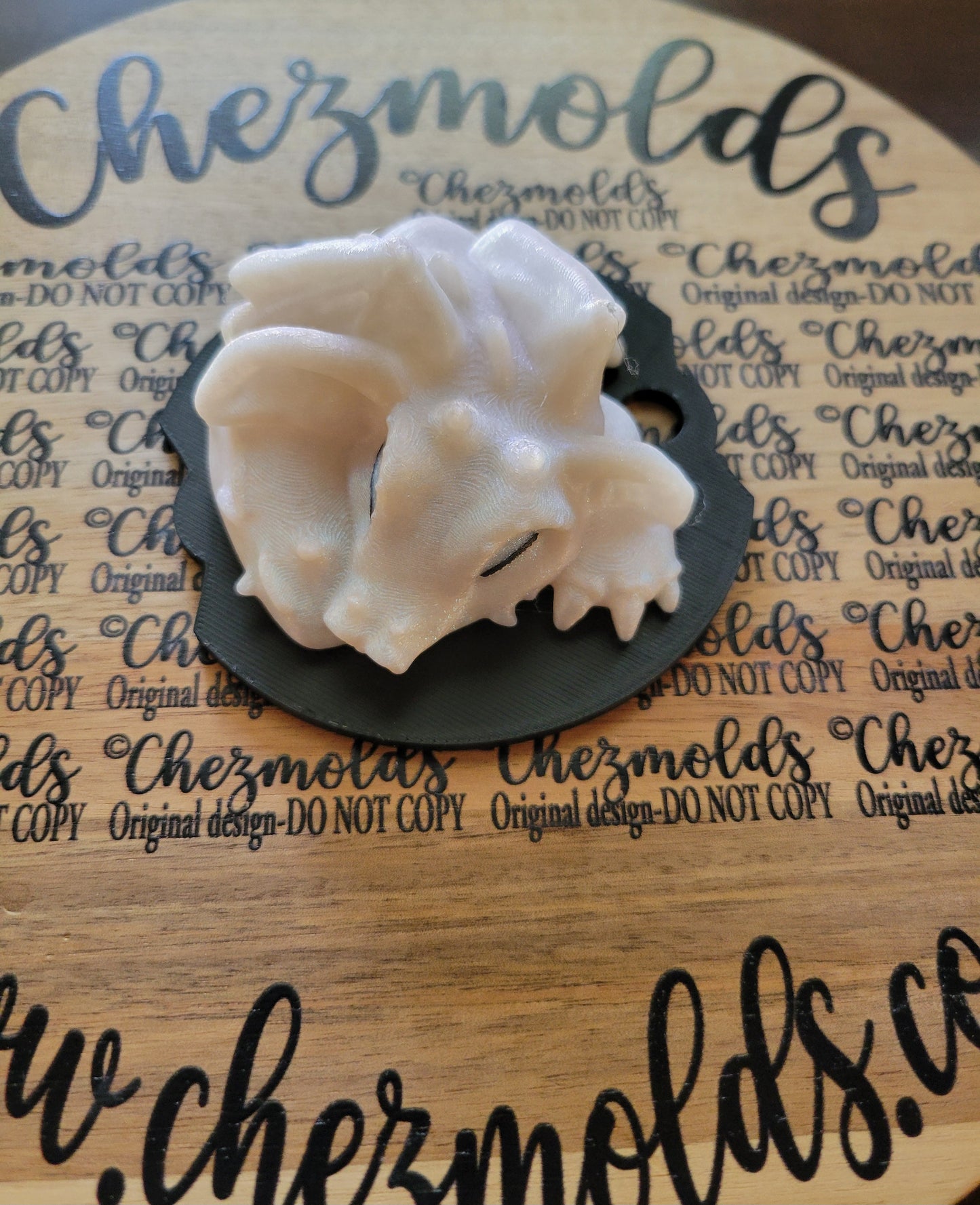 CE 3d printed 40oz topper plate-3d dragon