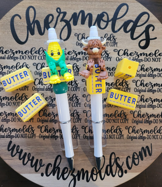 CE 3d printed focal Bead-3D butter stick