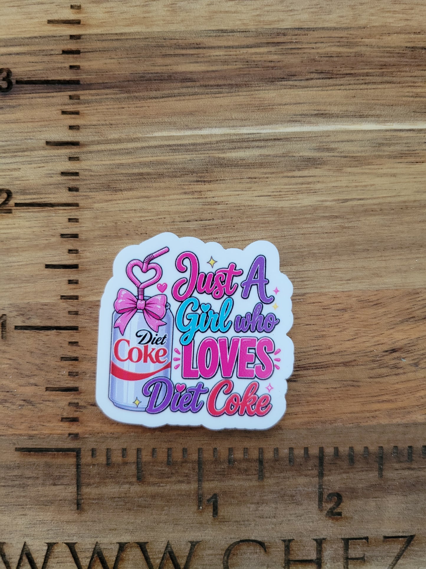 uv printed acrylic flatback-just a girl who loves DC