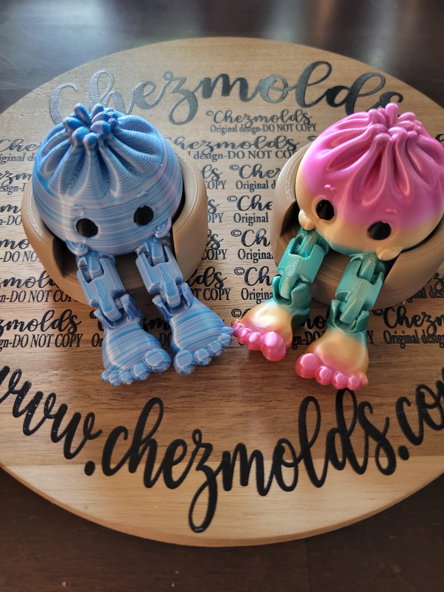 3d printed XL Chez Buddy- dumpling and baskets
