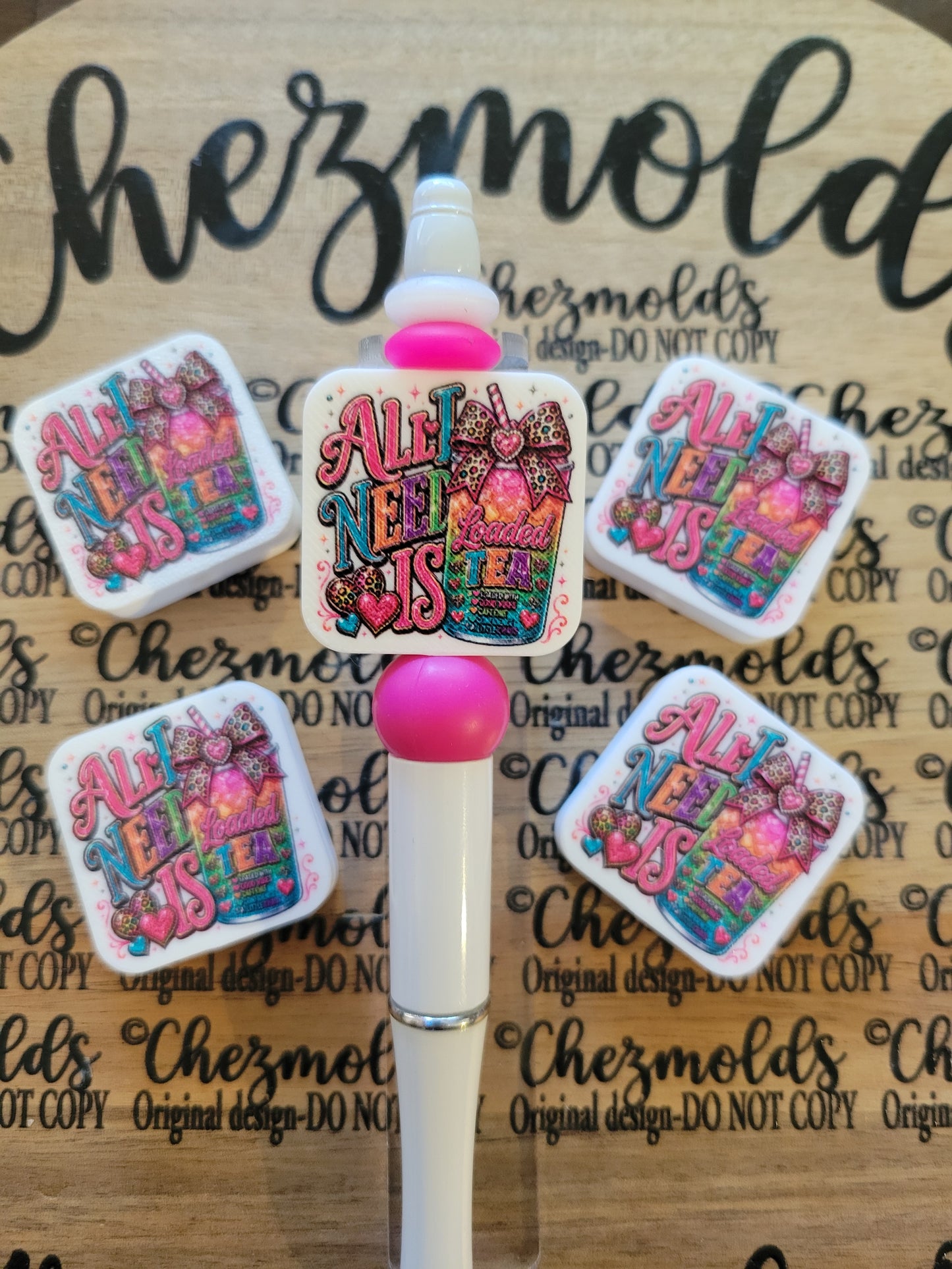 CE 3d printed focal Bead-all i need is LoadedT -CG Exclusive design