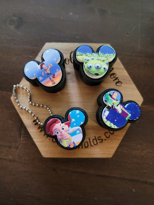 CE 3d printed fidget clicker-mouse styles