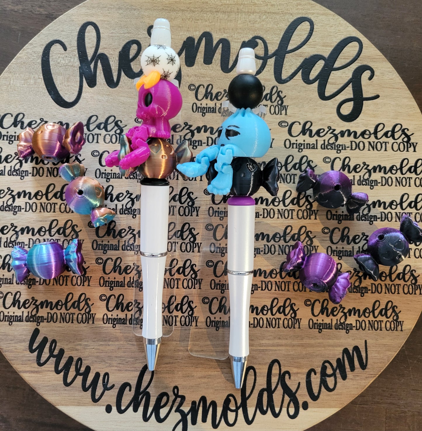 CE 3d printed focal Bead- candy