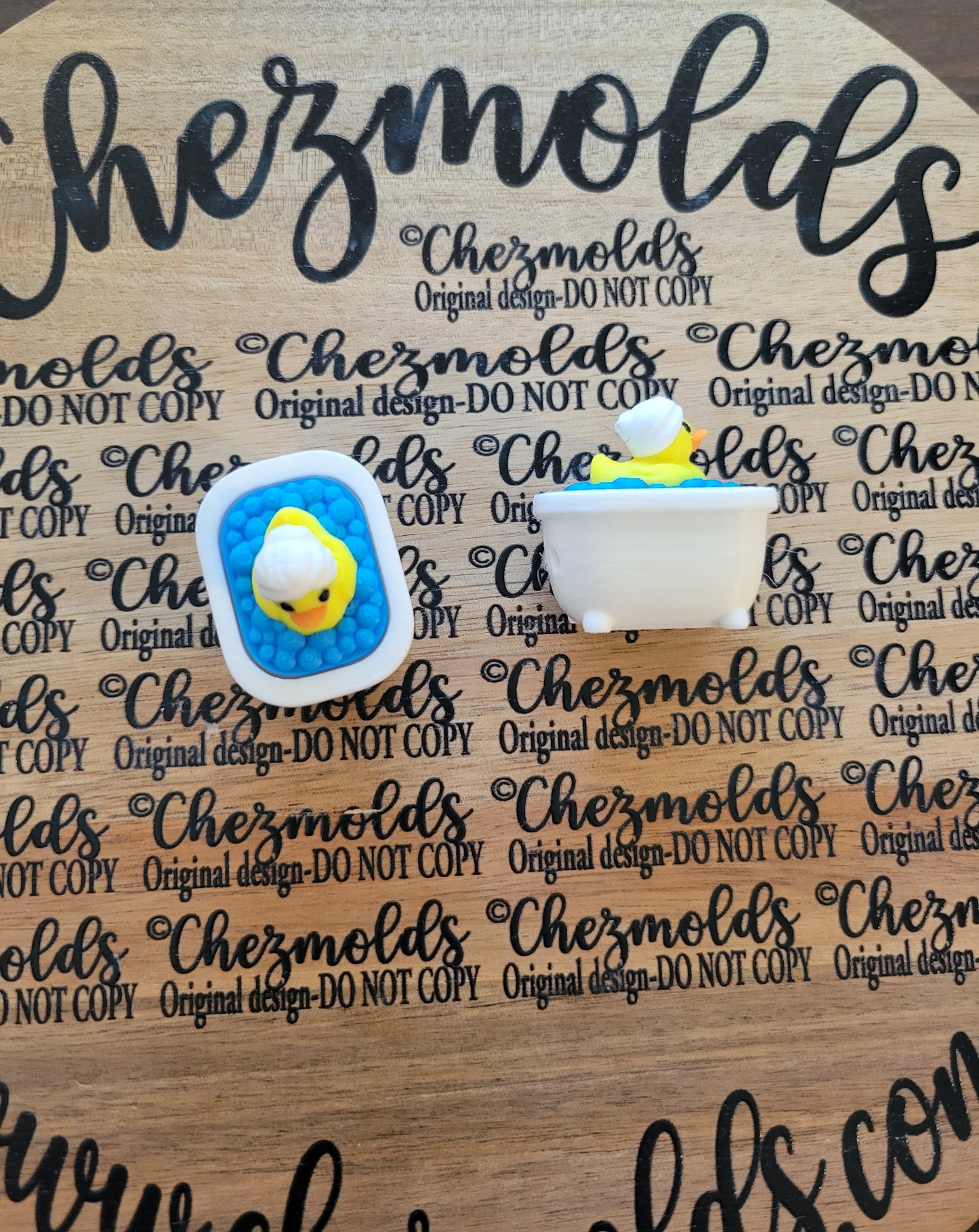 CE 3d printed fidget clicker-3d bathtub ducky