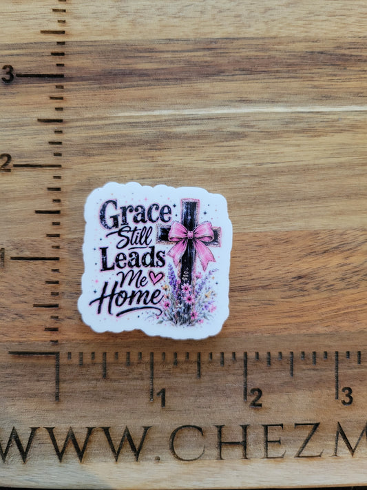 uv printed acrylic flatback-grace leads home