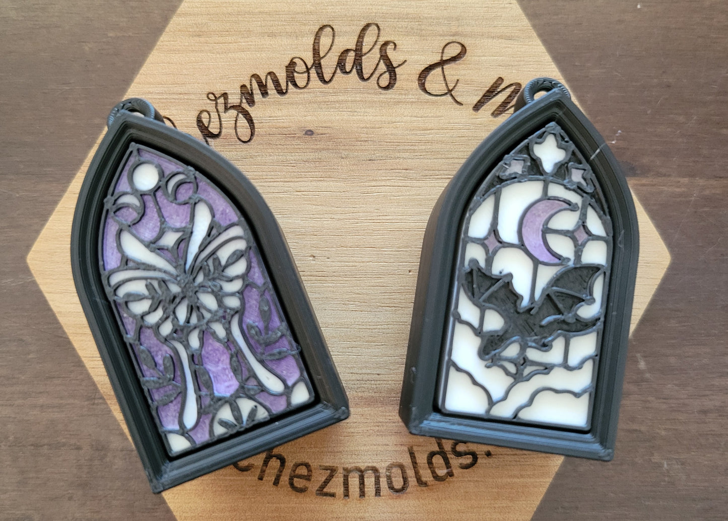 CE 3d printed fidget clicker-3d stained glass window