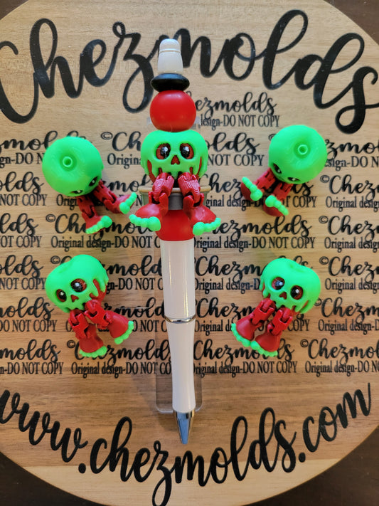 CE 3d printed focal Bead-Poison apple Kicker ( flexy feet )