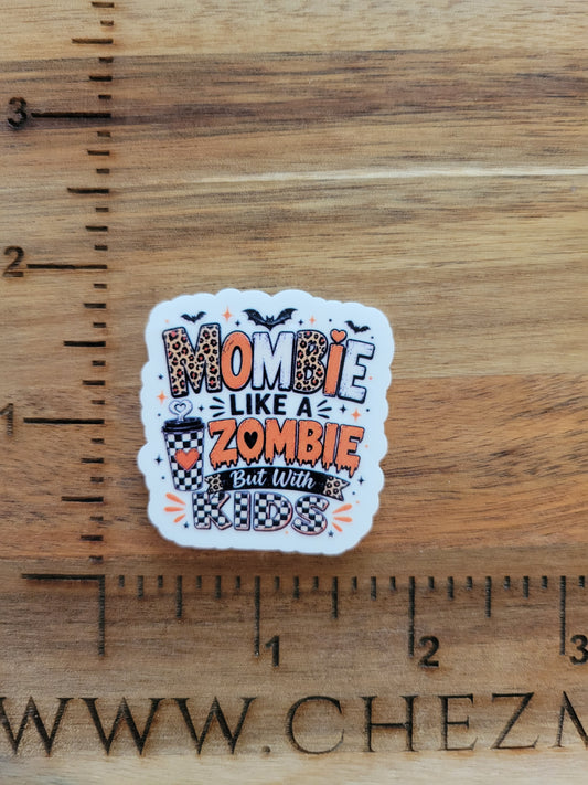 uv printed acrylic flatback-Mombie