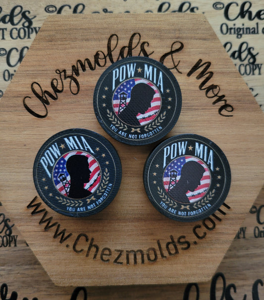 CE 3d printed focal Bead-POW MIA