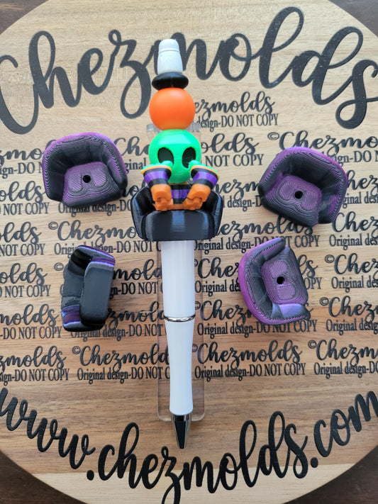 CE 3d printed focal Bead-halloween couch
