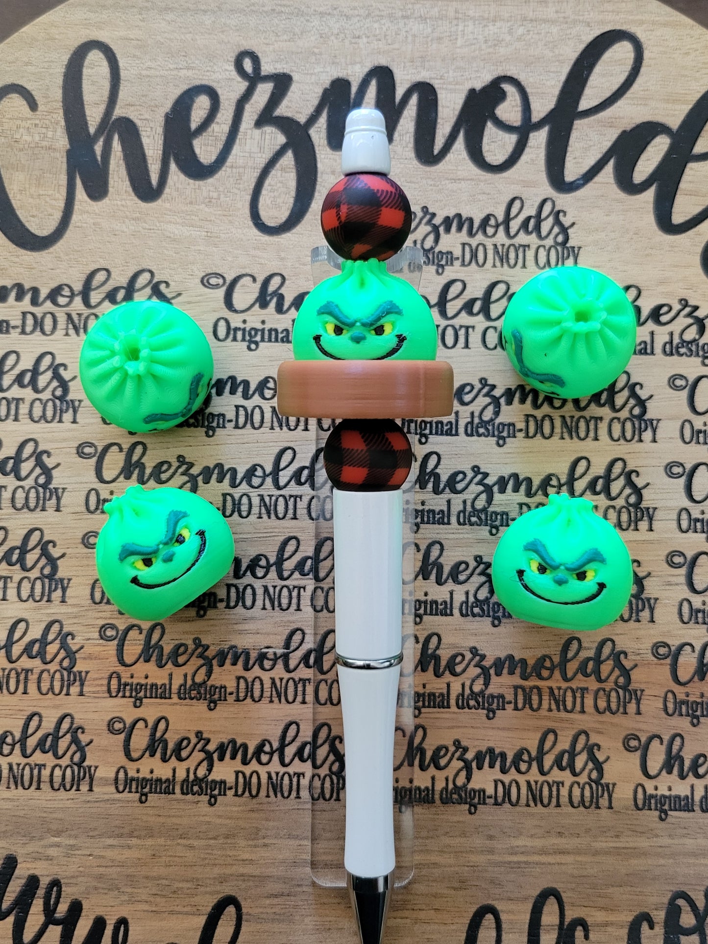 CE 3d printed focal Bead-G-Dumpling NONK