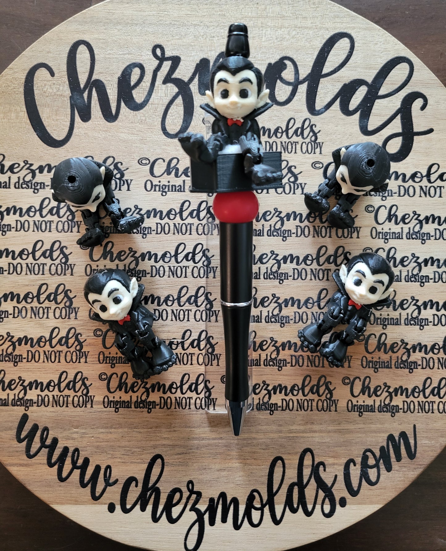 CE 3d printed focal Bead-dracula Kicker ( flexy feet )
